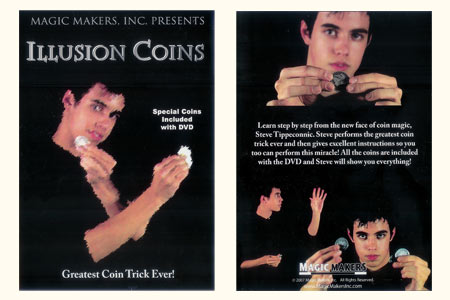 DVD Illusion Coins - steve tippeconnic