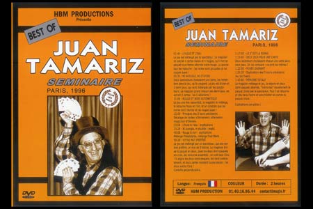DVD Best of Séminaire Juan Tamariz - juan tamariz