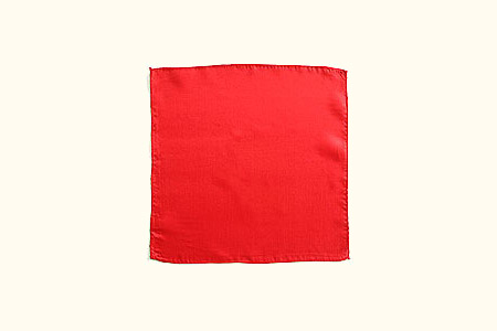Foulards en soie (15 x 15 cm) par 12