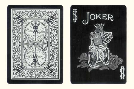 BICYCLE Tiger Joker Card with back