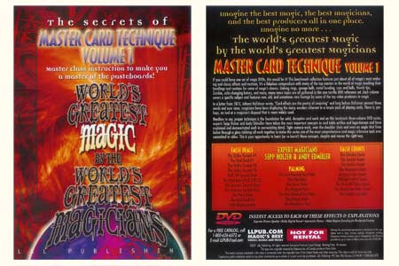 DVD The Secrets of Master Card Technique (Vol.1)