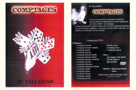 DVD Les Comptages - jean-pierre vallarino