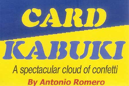 Card Kabuki (Antonio Romero) - antonio romero