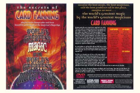 DVD The Secrets of Card Fanning