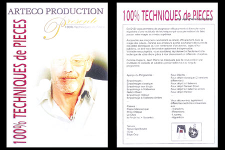 DVD 100% Techniques de Pièces - jean-pierre vallarino