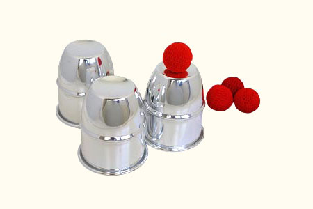 Aluminium cups (with 4 balls)