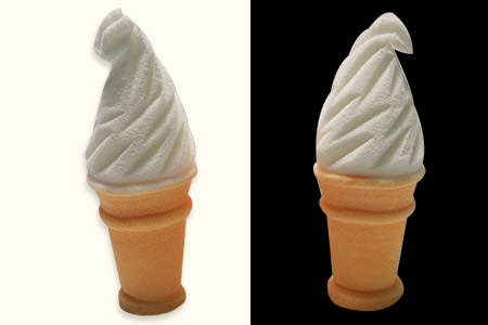 Sponge Ice-cream cone - alan wong