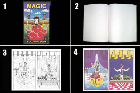 Micro Coloring Book (Magician)