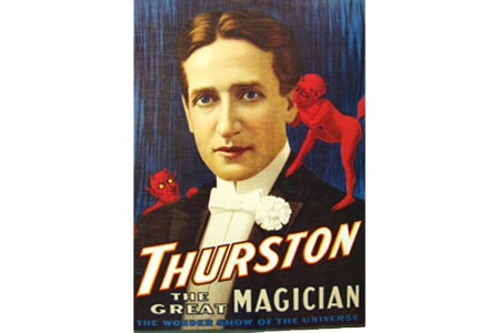 Affiche 'Thurston' en papier toilé