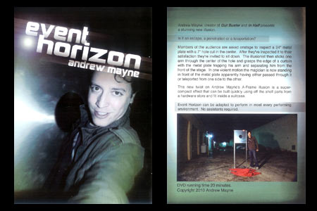 DVD Event Horizon - andrew mayne