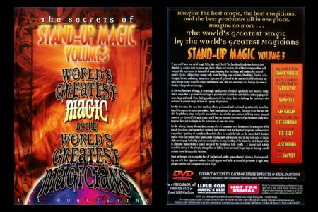 DVD The Secrets of Stand-up Magic (Vol.3)