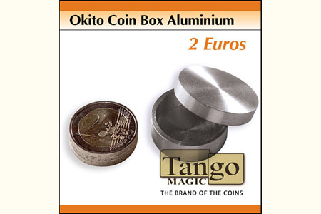 Okito Coin Box Aluminum 2 Euro - mr tango