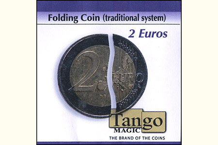 Folding Coin - 2 Euros (Traditional)