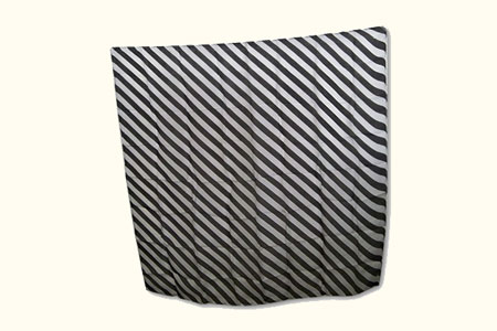 Foulard en soie Zebra (90 x 90 cm)