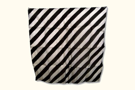 Foulard en soie Zebra (38 x 38 cm)