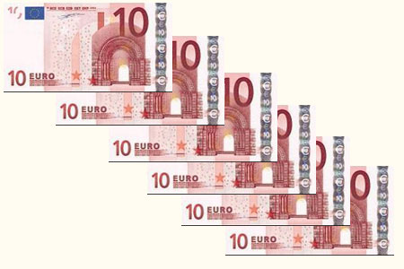 6 Bill Repeat (10 euros)
