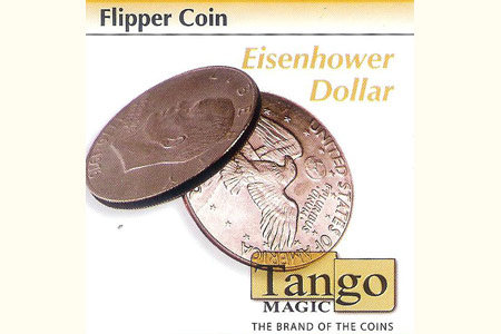 Flipper coin Eisenhower dollar