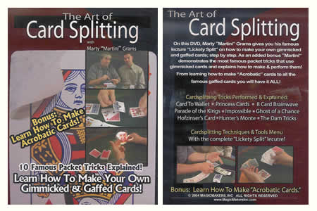 DVD The Art of card Splitting