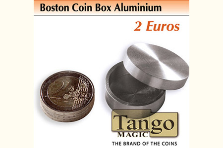 Boston Coin Box 2 euros Aluminum - mr tango