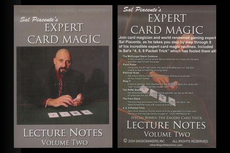 DVD Expert Card Magic vol.2 - sal piacente