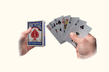 Six Cards Repeat (Bicycle Backs)