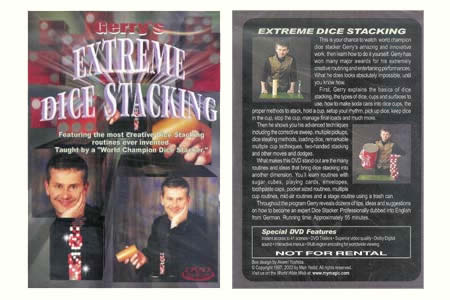 Dvd 'Extreme Dice Stacking' - gerry