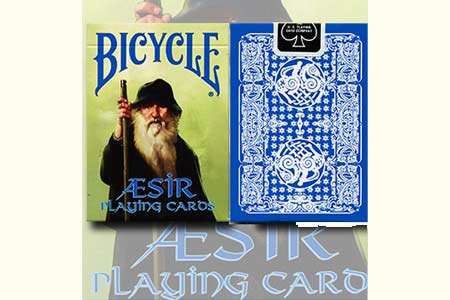 Jeu Bicycle Aesir Viking Gods Bleu