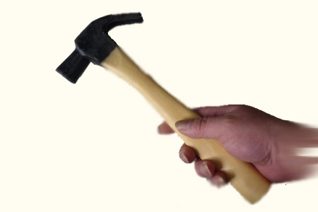 Deluxe Rubber Hammer
