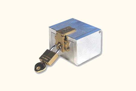 Lock box métallique