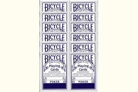Jeux Bicycle seconds Bleu (par 144)
