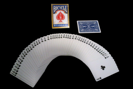 Forcing Bicycle Deck (4 of Clubs)