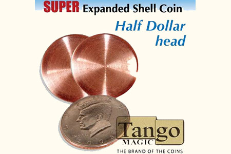 Super Expanded shell half dollar head - mr tango