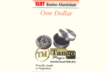 Caja Boston Aluminio con ranura 1 dólar - mr tango
