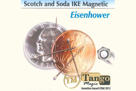 Eisenhower Scotch and Soda IKE Magnetic 1 Dollar/ - mr tango