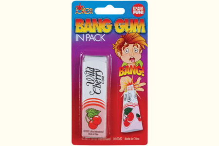 Bang paquet de chewing-gums