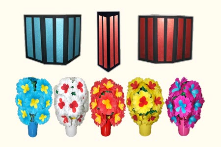Appearing 5 Flower Bouquets from Tube - tora-magic