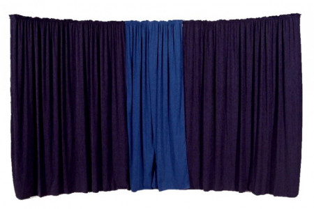 Curtains of scene Spider-flex midnight blue