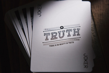Truth Playing Cards (Lies are Convenient)
