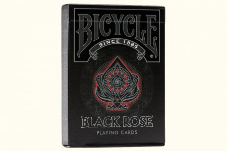 Baraja Bicycle Black Rose