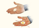 tour de magie : Oeuf écrasé