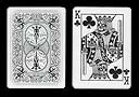 Carte Ghost Roi de trèfle mort