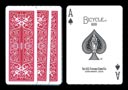 Carte Bicycle As de pique à ruban 3 Tarots
