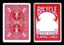 Carte Bicycle étui sans symbole pique