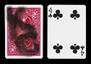 tour de magie : Carte Bicycle Dos tagu� KC