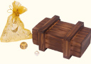 Boîte trésor en bois