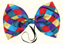 Noeud papillon géant Multicolore