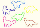 Elastiques Dinosaures