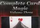 article de magie DVD Complete Card Magic Vol.3 (Advanced)
