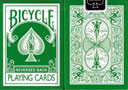 article de magie Jeu Bicycle Reverse vert