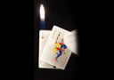 article de magie Briquet Jeu de Cartes
